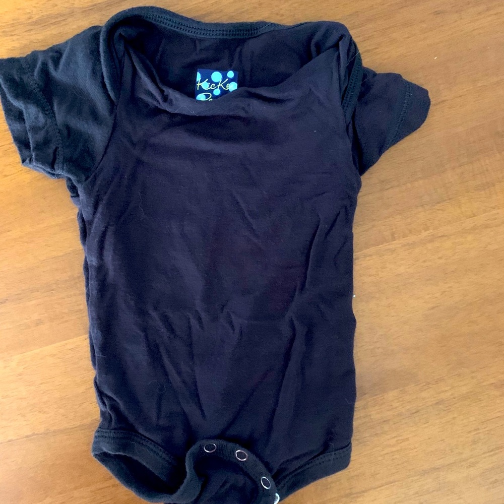 Kickee pants short sleeve one piece